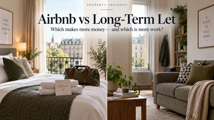 Airbnb vs Long-Term Let