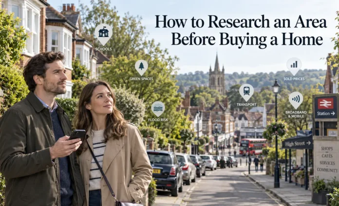 Research Home Buying Area