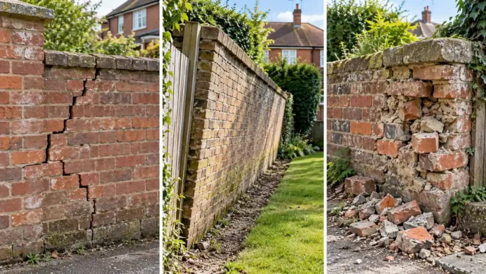 Damaged Garden Walls