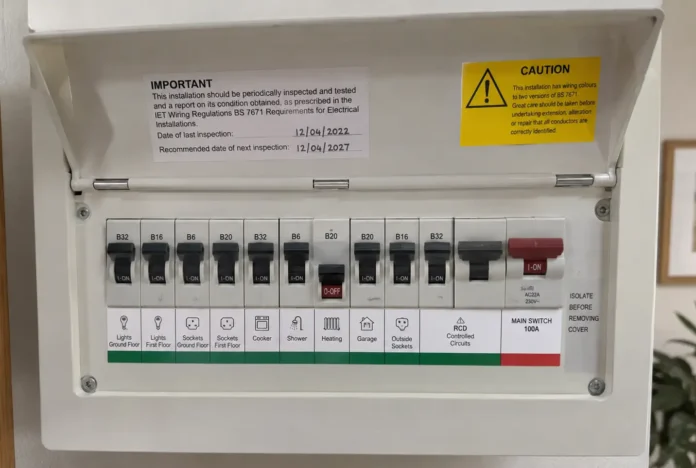 Fuse Box Trip Switches