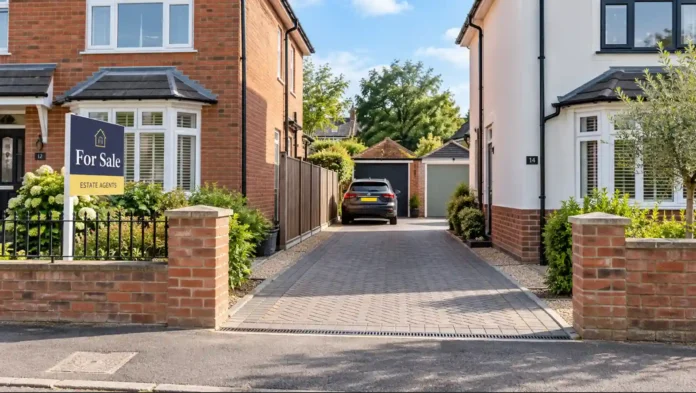 House With a Shared Driveway