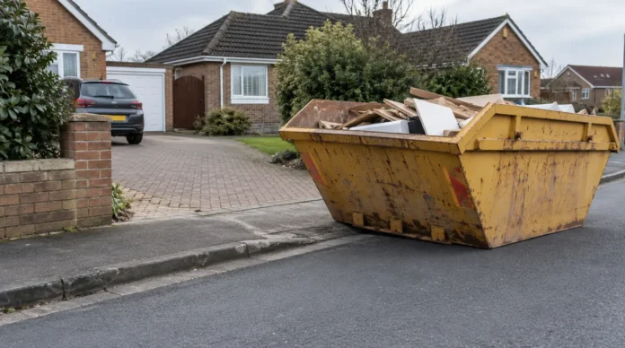 Skip Blocking Driveway