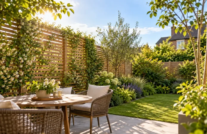 Private garden Boundary