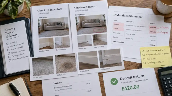Rent Deposit Deductions