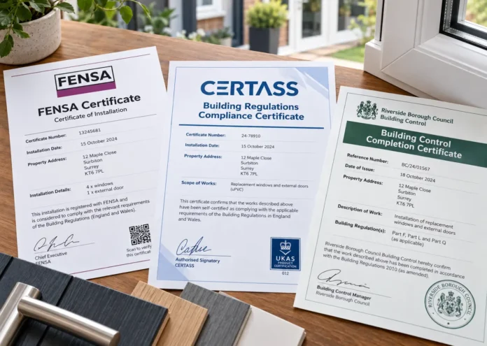 FENSA and CERTASS Certificates