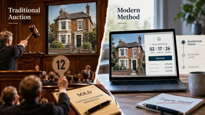 Traditional Auction vs Modern Method
