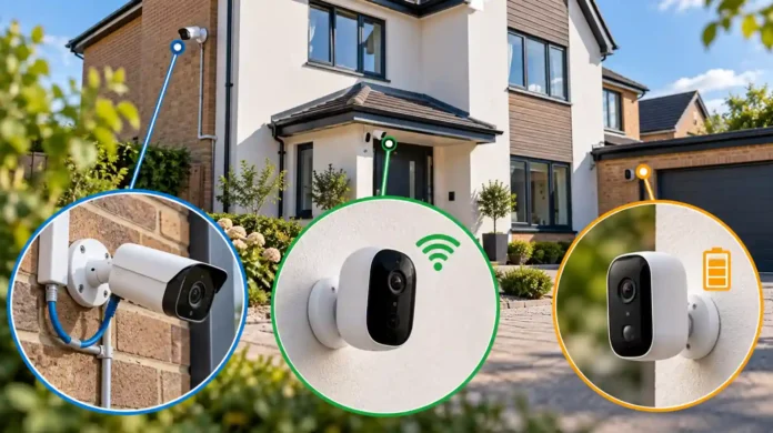 Wi-Fi or Battery CCTV