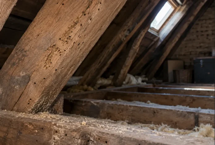 Woodworm Holes