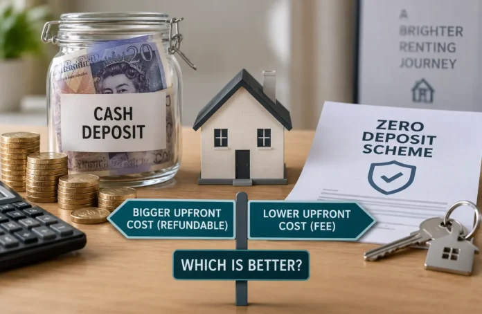Zero Deposit vs Cash Deposit
