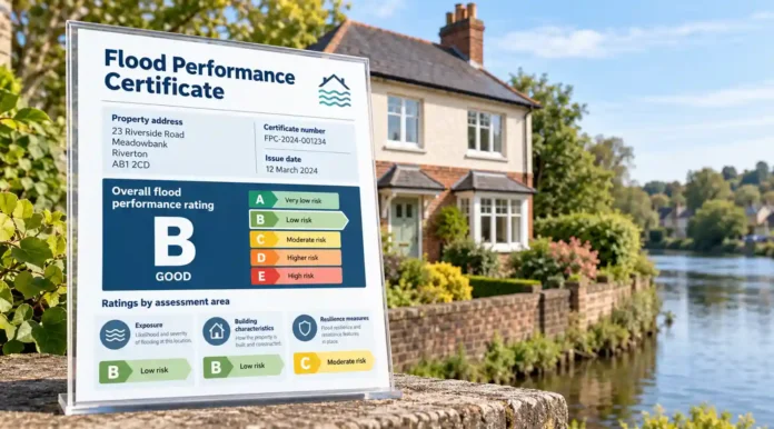 Flood Performance Certificate