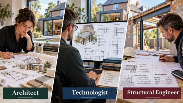 Architect, Technologist, Structural Engineer