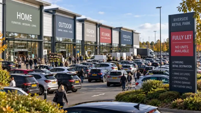 Busy Retail Park
